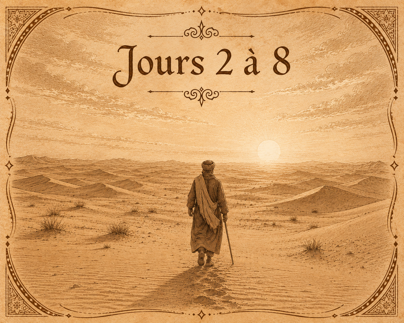 Jours 2 à 8